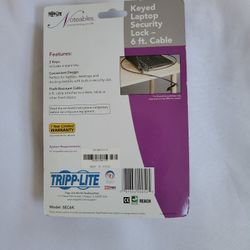 Keyed Laptop Security Lock