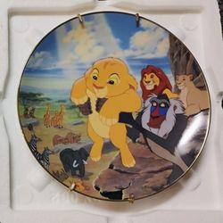 Collectible Disney Lion King Plates