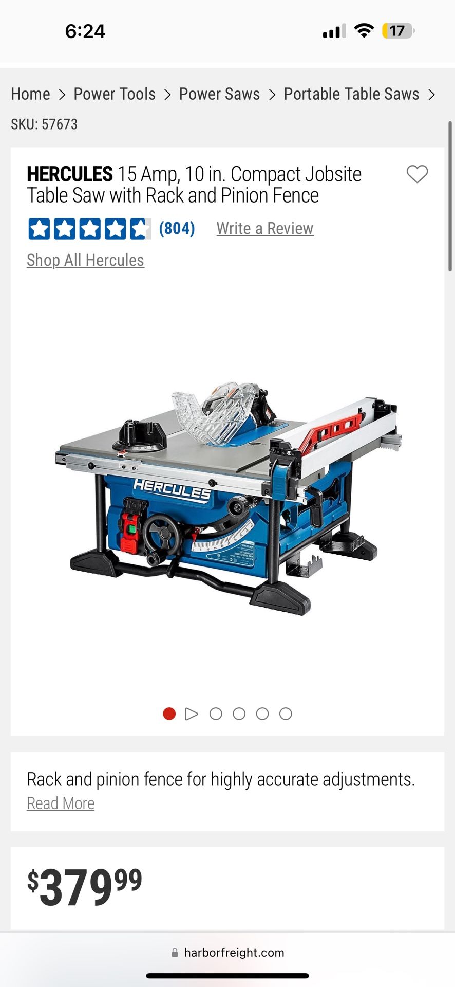 Hercules Table Saw