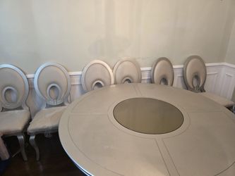 6 chair  dinning table set
