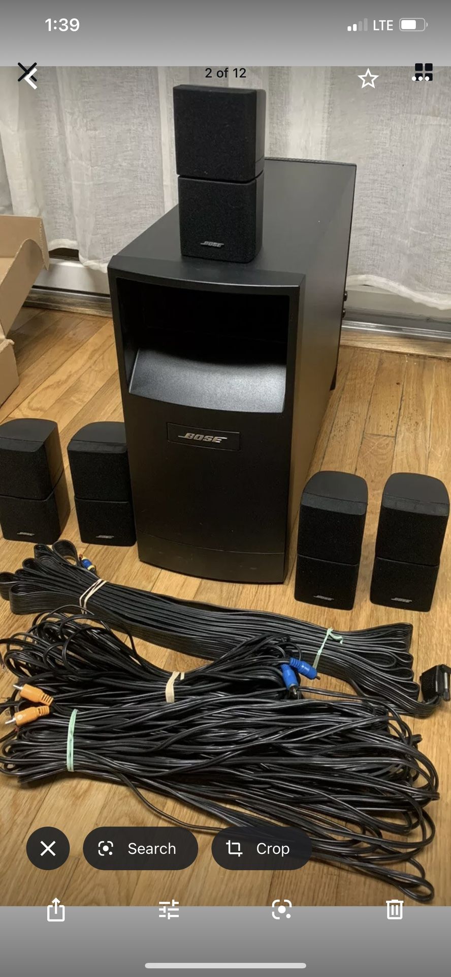 Bose Acoustmess 10 Series lll 5.1 Speakers Home Surround Sound