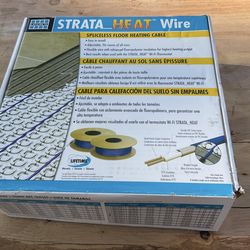FLOOR HEATING BY LATICRETE - STRATA HEAT WIRE