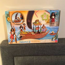 Disney Moana 2 Play Set - Brand New