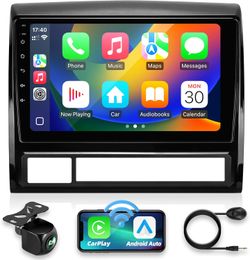 New | 9" Car Stereo for Toyota Tacoma 2005–2015 with CarPlay｜Amazon Retail $137.75