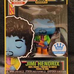 Funko Jimi Hendrix Blacklight 239 Funko Exclusive *