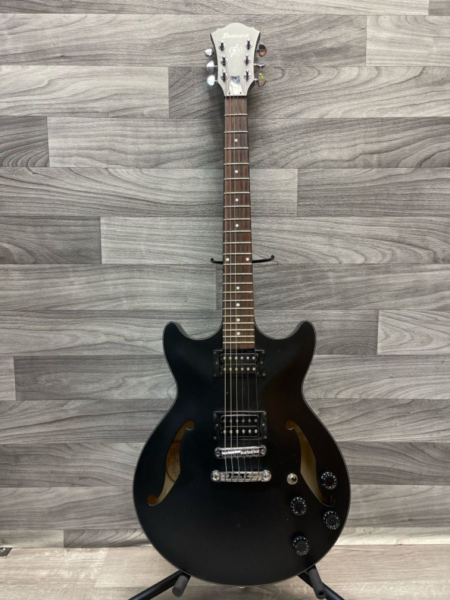 Ibanez Artcore AM73B Semi-Hollow Electric Guitar - Matte Black - Clean (A1D020643)