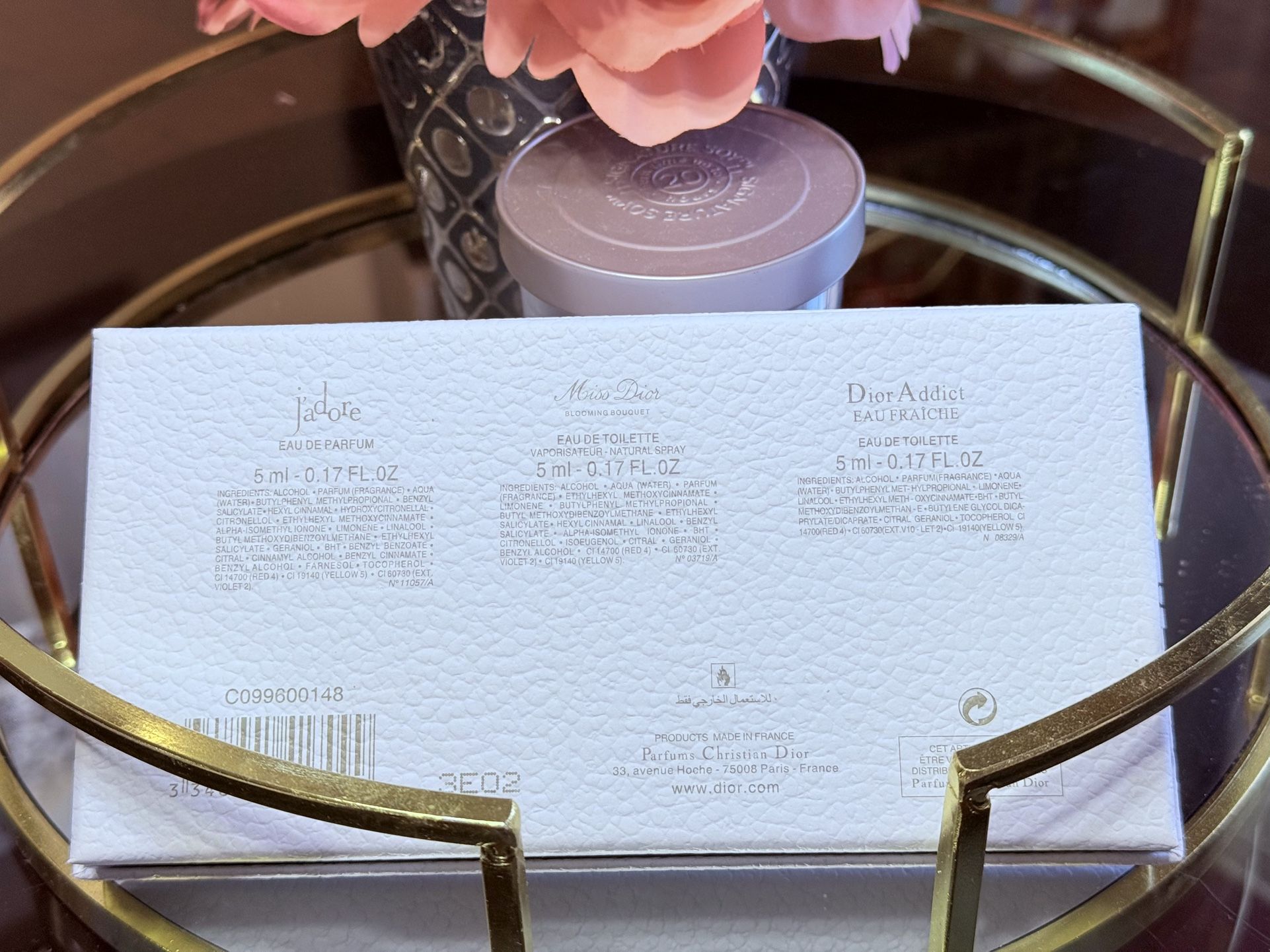 Tom Ford Chanel Hermes Dior Perfume Cologne Gift Sets Mini Brand