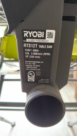 RYOBI RTS12T electric table saw