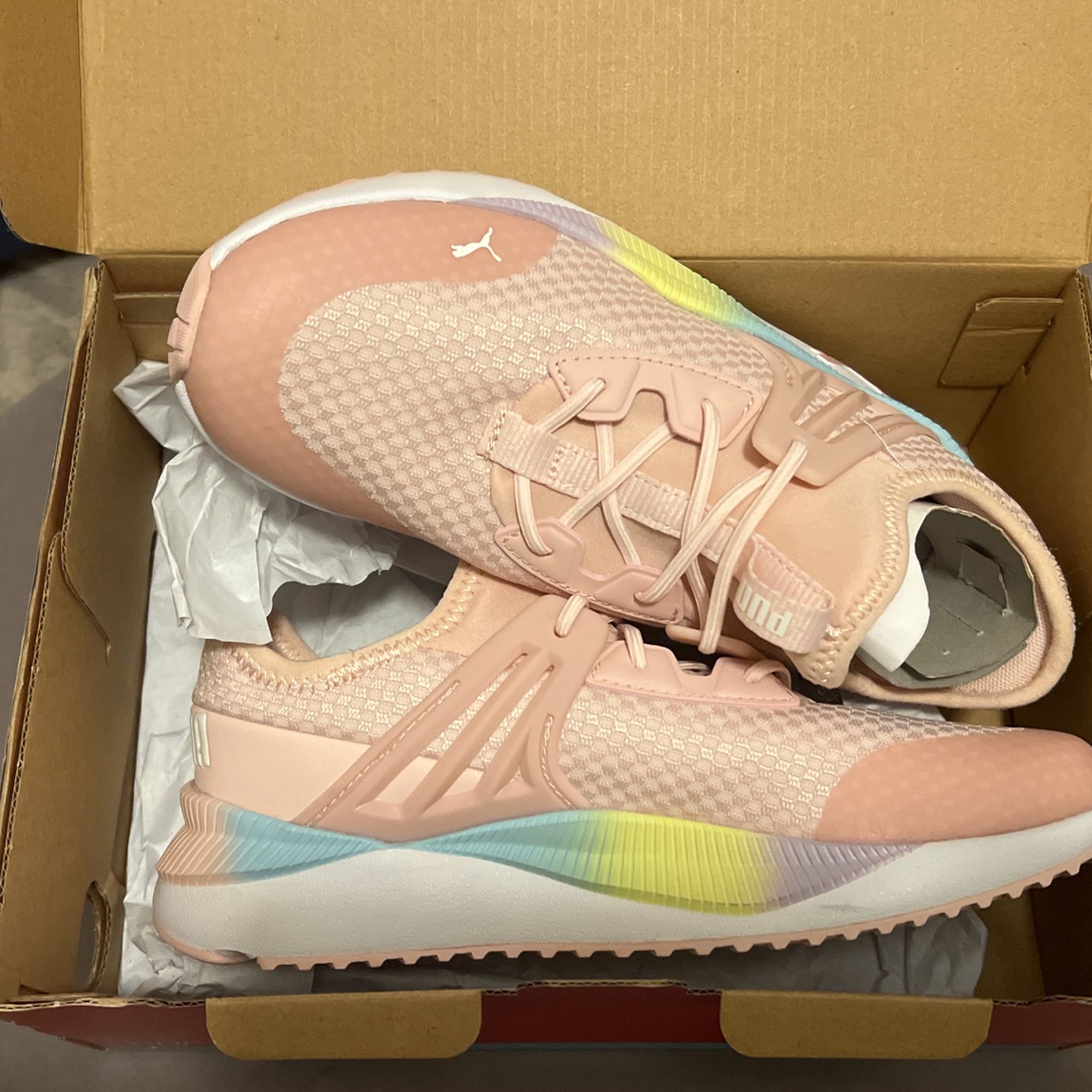 Size 2Y soft foam puma Runners