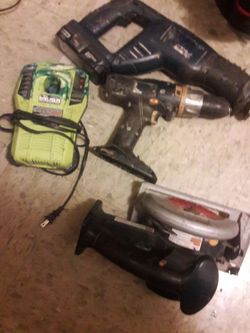 Ryobi power tools