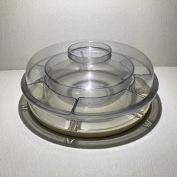 Serving Tray/Platter W/Lid