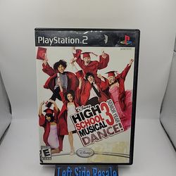 High School Musical 3 : Senior Year Dance ( Sony Playstation 2 , PS2 ) - CIB -