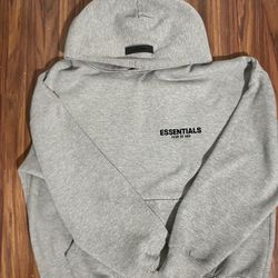Grey Essentials Hoodie