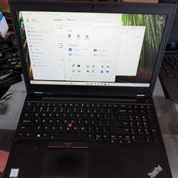 **LENOVO p51 CAD/GAMING LAPTOP 32GB RAM/512GB SSD NVIDIA 4GB GPU** 