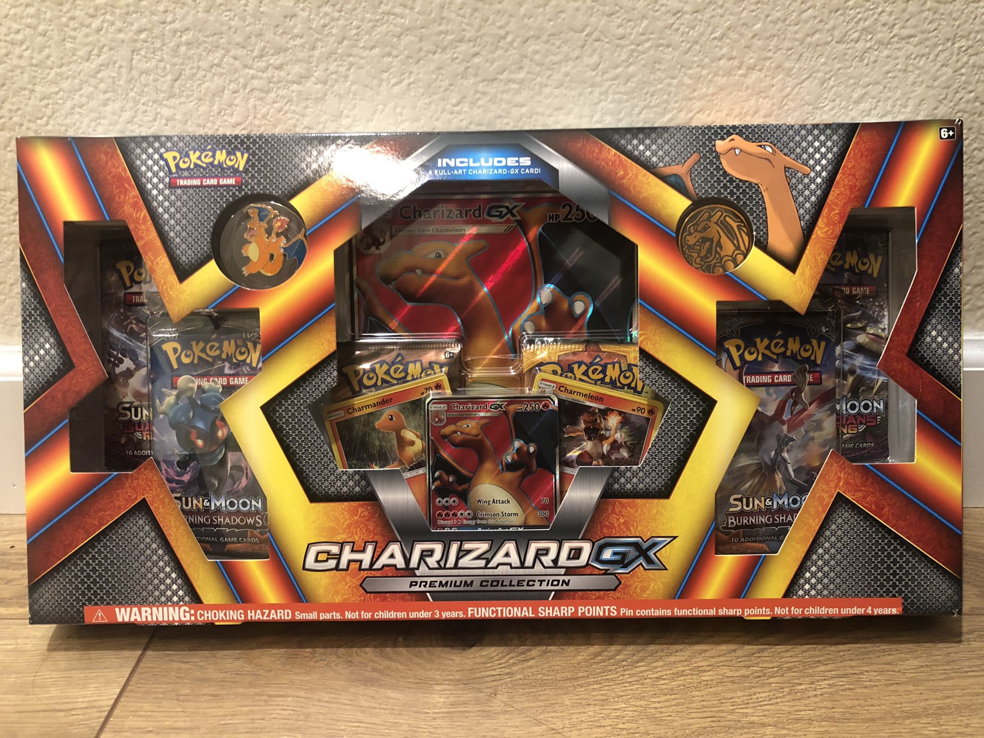 Pokemon Charizard GX factory sealed unopened