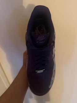 Nike Air Force 1 Purple Low-Top Sneaker