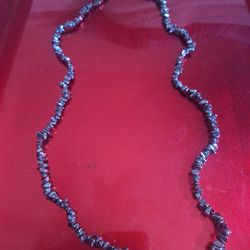 Hematite Vintage Necklace