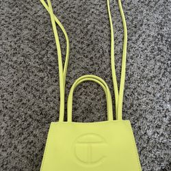Mini Lime Teflar Purse