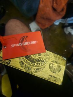Spray ground bag