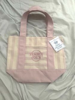 Pink Trader Joe’s Bag