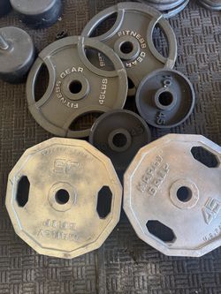 200lbs of Olympic weights