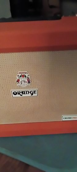 Orange Crunch Pro Amplifier ( Used But Good)