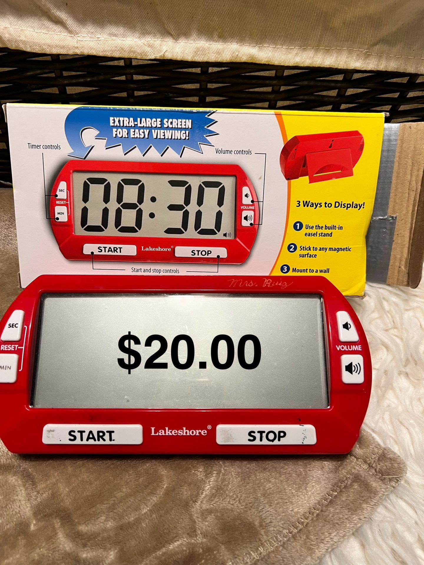 Giant Classroom Timer