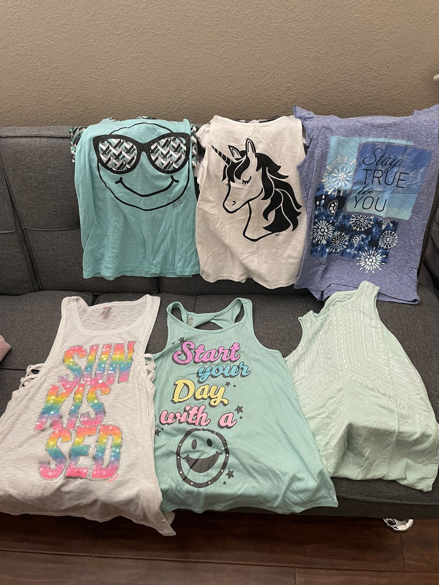 Huge Lot Justice Girls Clothes Size 10