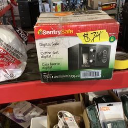 SentrySafe 0.14 cu. ft. Safe Box with Digital Lock