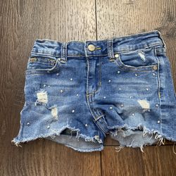 Girls Short Jean Shorts Size 5 By Joes #7