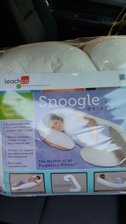 New Snoogle Body Pillow- Maternity