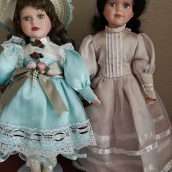 Dolls with display stands