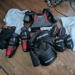 Junior hockey Pads Gear Kids Bauer