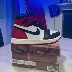 Nike Air Jordan 1 High OG Black Toe Reimagined 9.5