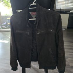 Levis Leather Jacket (Large)