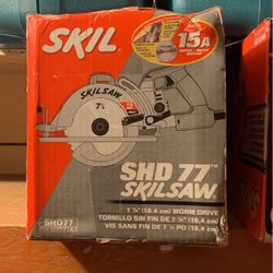 Worm Dr., Skil saw Dash 7 1/4 Inch - Brand New