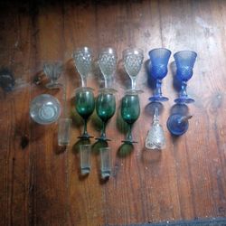Vintage Wine Glasses