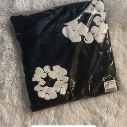 Denim Tears Hoodie Black And White Size Medium And Size Small