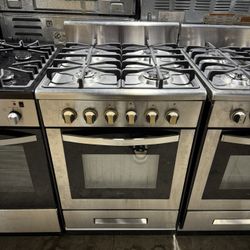 Avanti Stainless steel 4 burner range stove 24 inches 