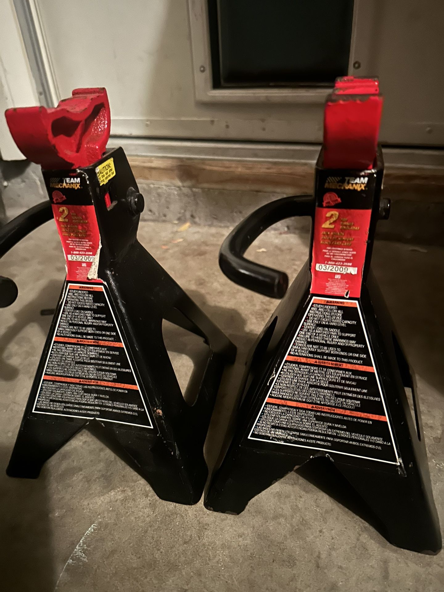 2 Ton Jack Stands (one Pair)