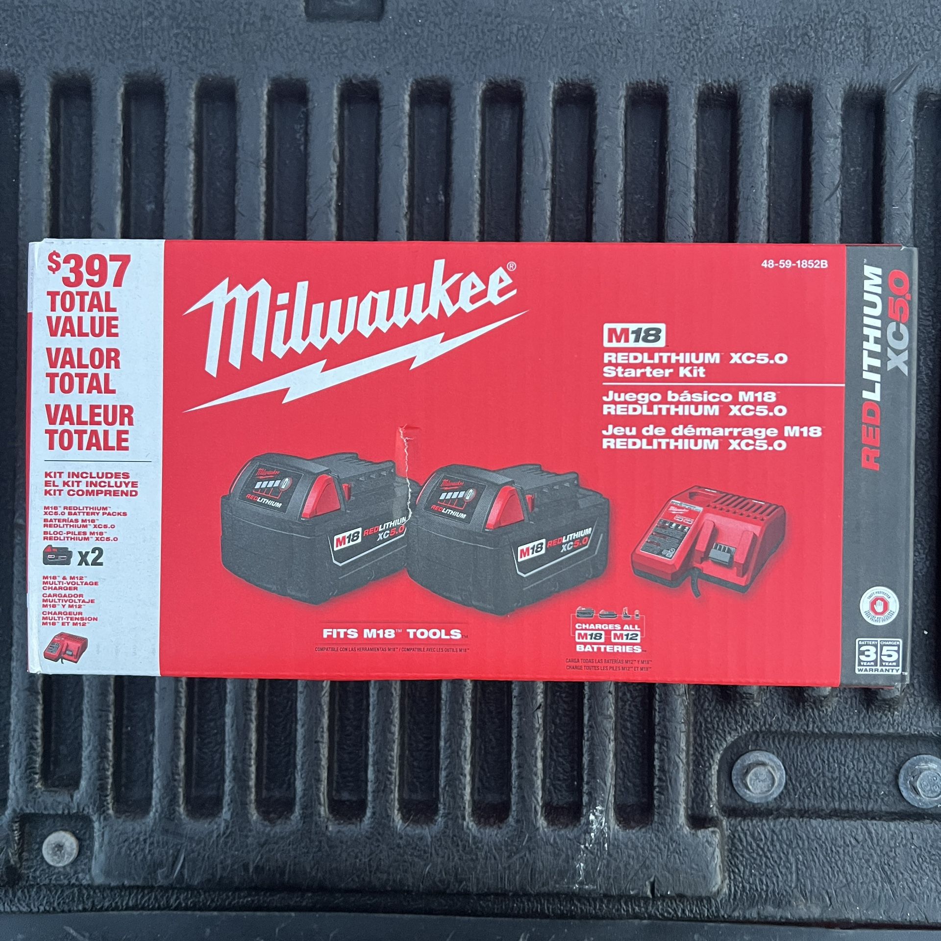 M18 XC 5.0 Starter Kit