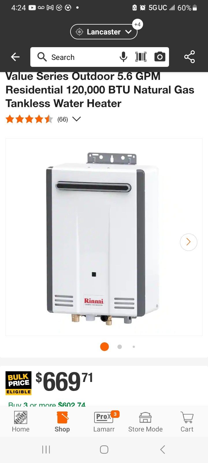 Thankless Water Heater