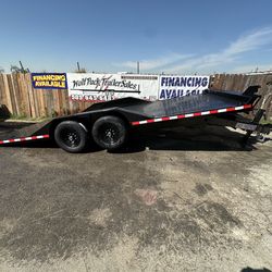 20x8.5 power tilt 14k trailer