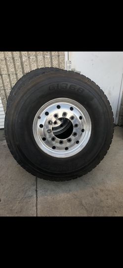 Wheels With Tires For sale For A Semi