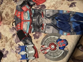Disguise Optimus Prime Muscle Costume for Kids, Official Transformers Rise of the Beasts Padded Costume and Mask