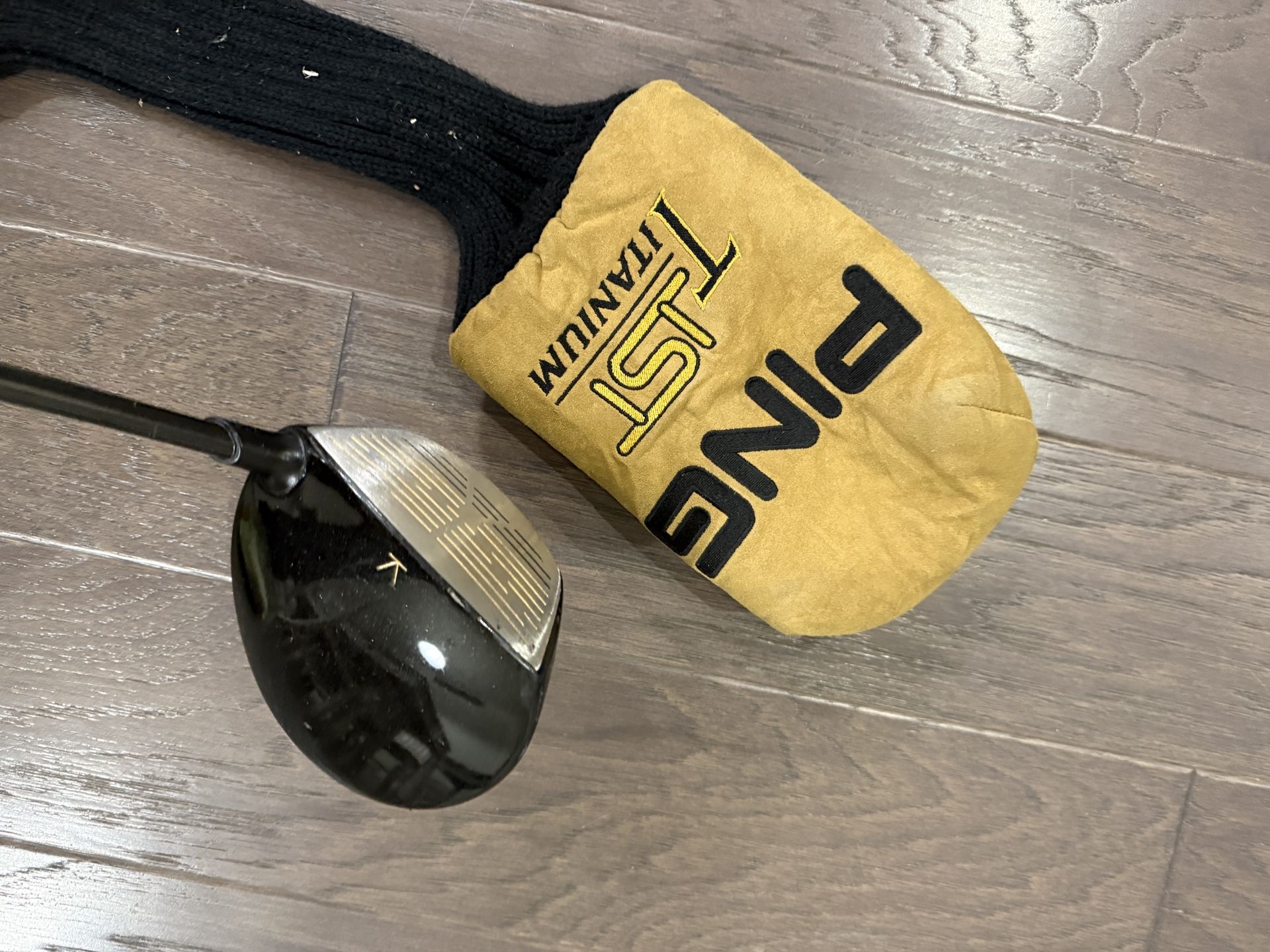 PING GOLF DRIVER ISI Titanium 10° stiff shaft w/ Headcover