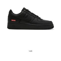 Supreme Nike Air Force’s (Black)