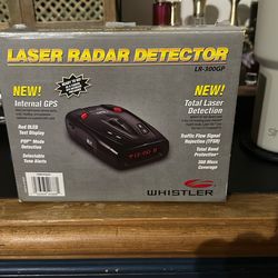 LÁSER RADAR DETECTOR  WHISTLER