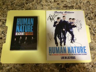 HUMAN NATURE - AUTOGRAPHS & DVD