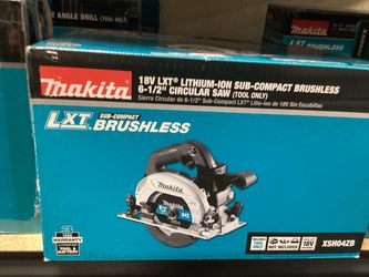 MAKITA 18V LXT Brushless 6 1/2” Circular Saw (Tool-Only) $160